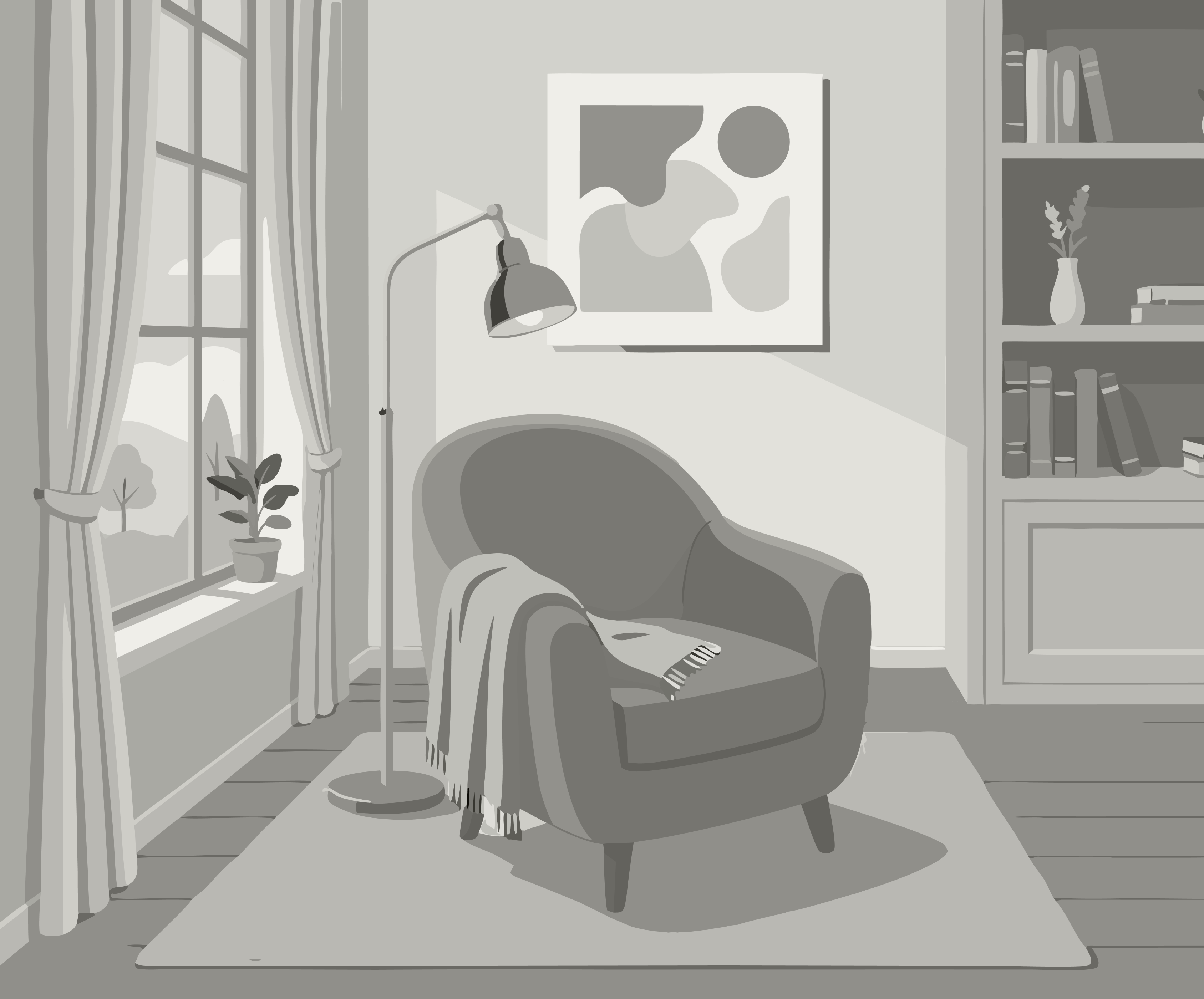 Habitación Clásica con vistas al jardín y cama grande